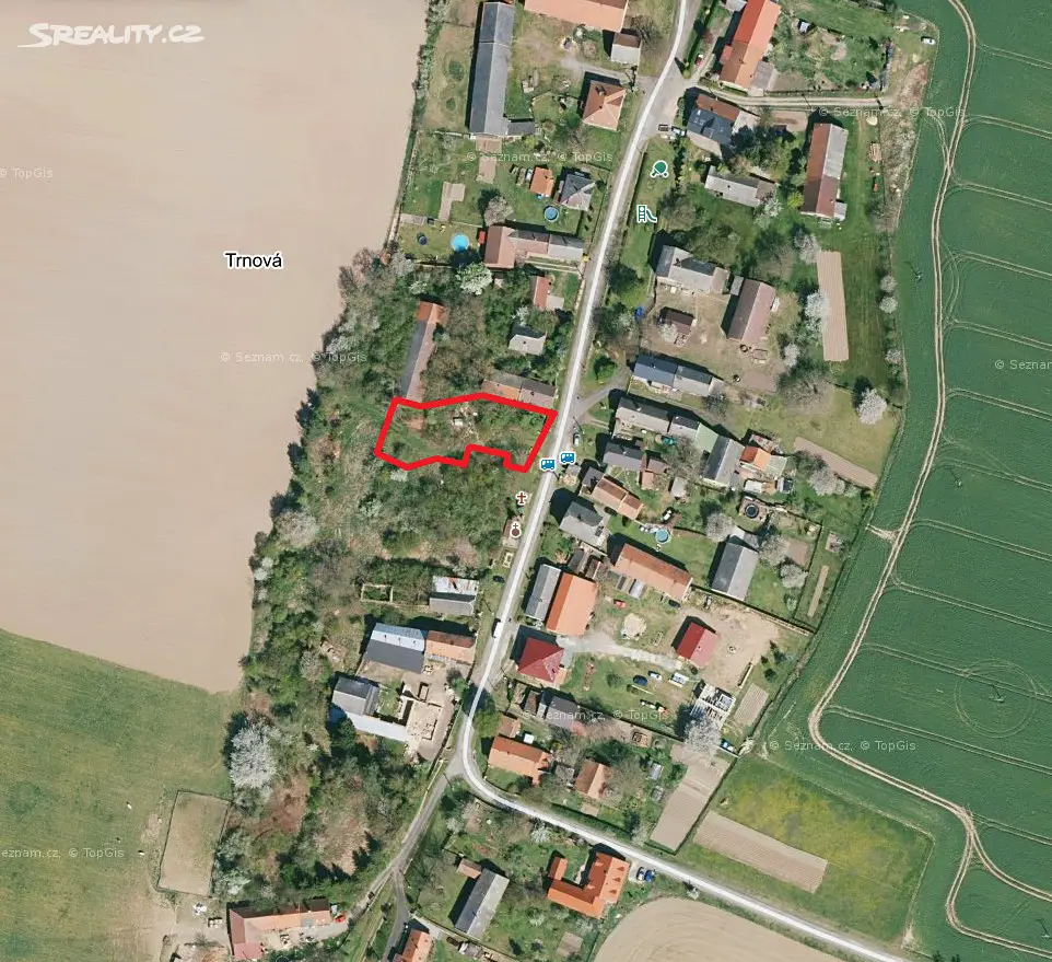 Prodej  stavebního pozemku 127 m², Katusice - Trnová, okres Mladá Boleslav