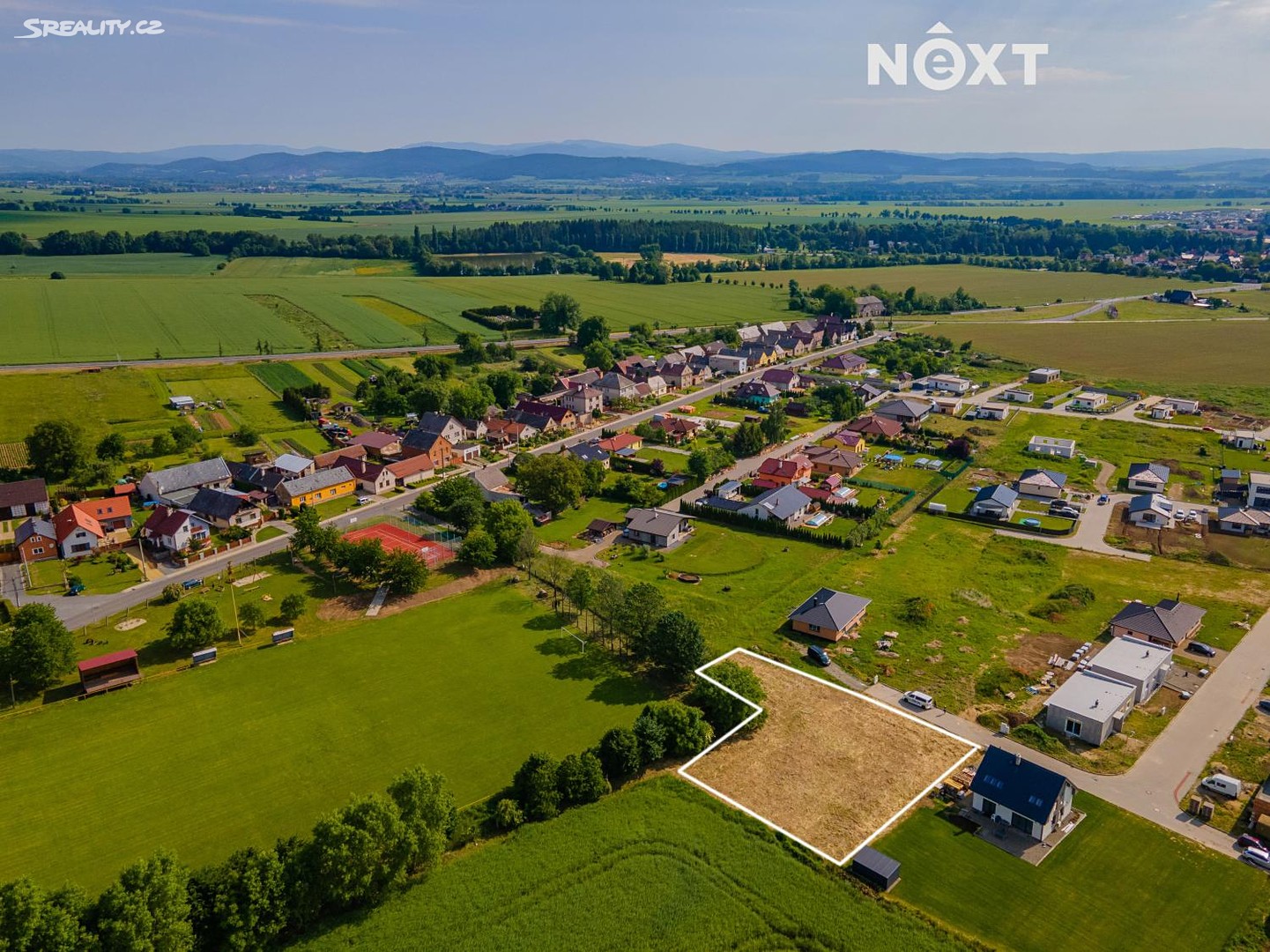 Prodej  stavebního pozemku 1 636 m², Mohelnice - Podolí, okres Šumperk