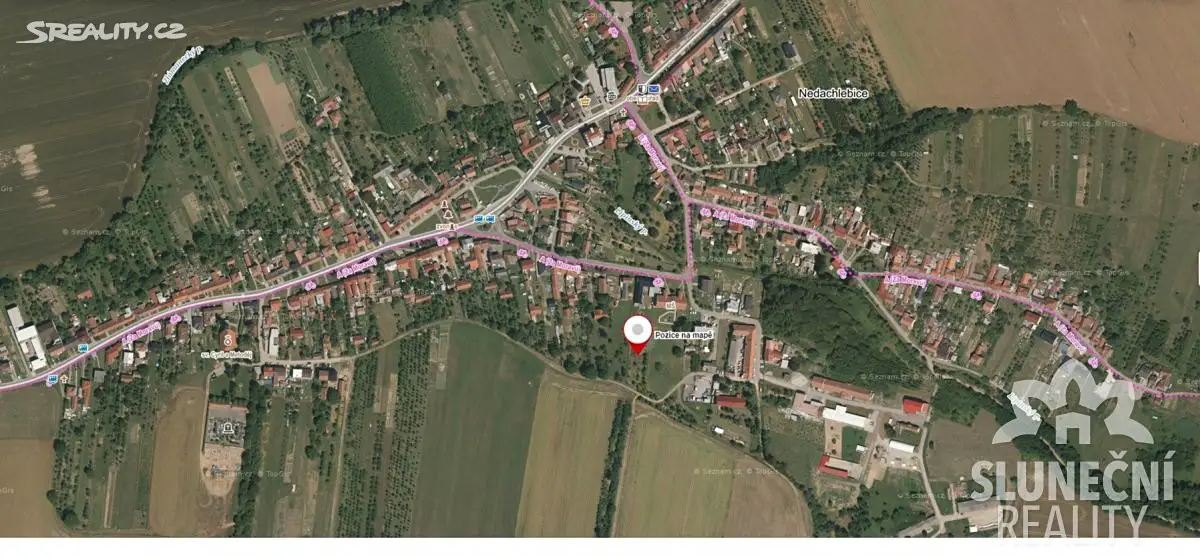 Prodej  stavebního pozemku 2 000 m², Nedachlebice, okres Uherské Hradiště