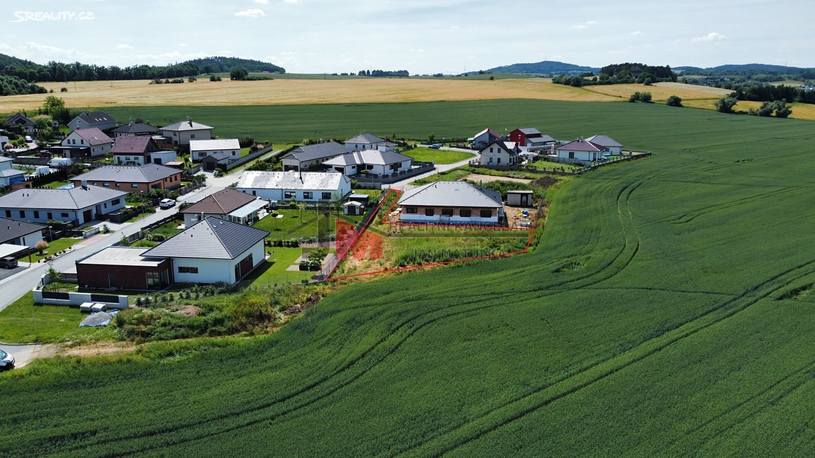 Prodej  stavebního pozemku 998 m², Písek - Václavské Předměstí, okres Písek