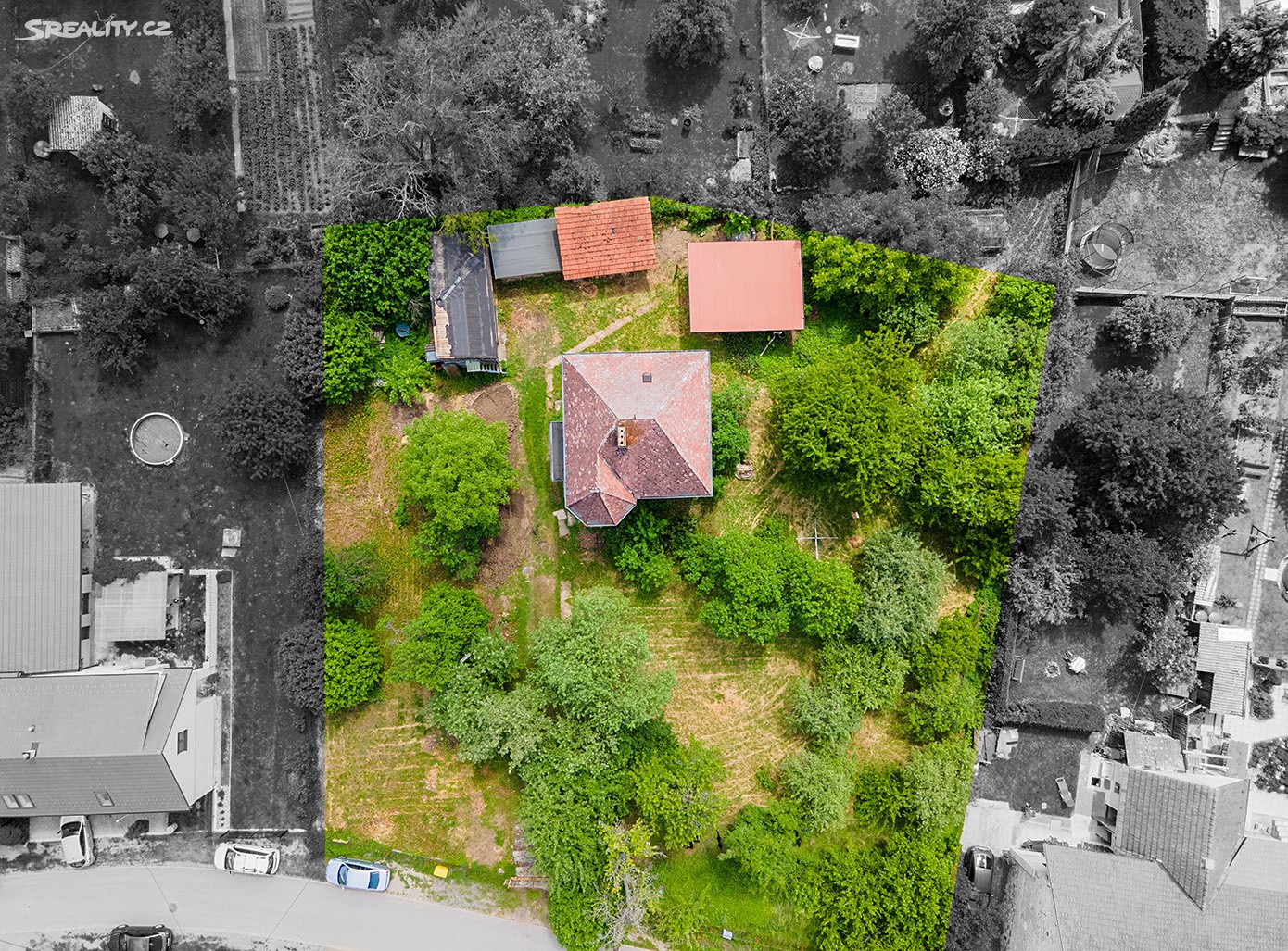 Prodej  stavebního pozemku 2 402 m², Račice-Pístovice - Račice, okres Vyškov