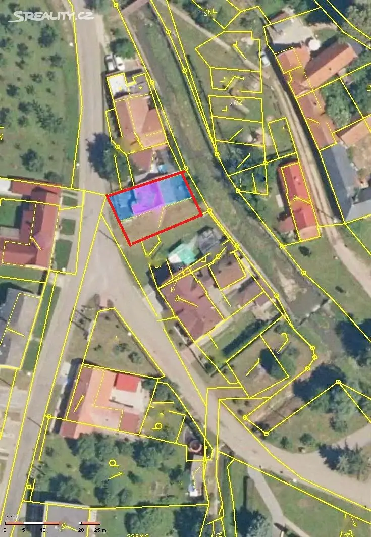 Prodej  stavebního pozemku 302 m², Suchá Loz, okres Uherské Hradiště