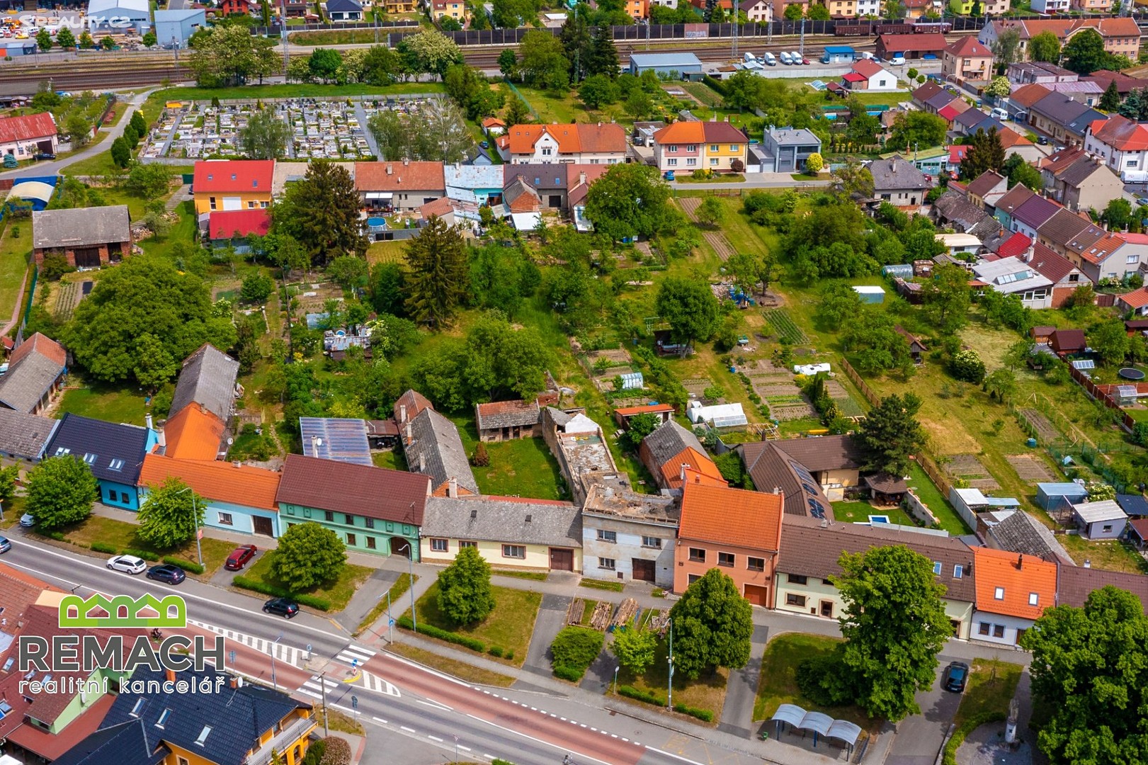 Prodej  stavebního pozemku 1 130 m², Masarykova, Tlumačov
