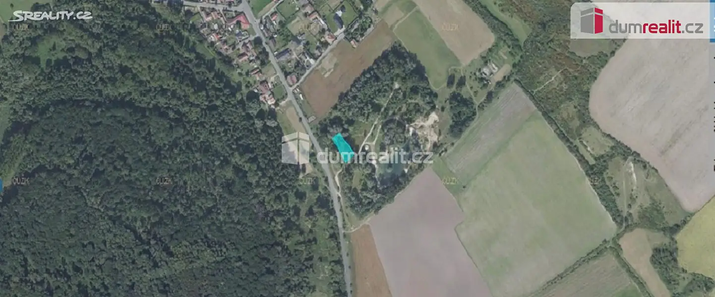 Prodej  stavebního pozemku 1 070 m², Tuhaň, okres Mělník