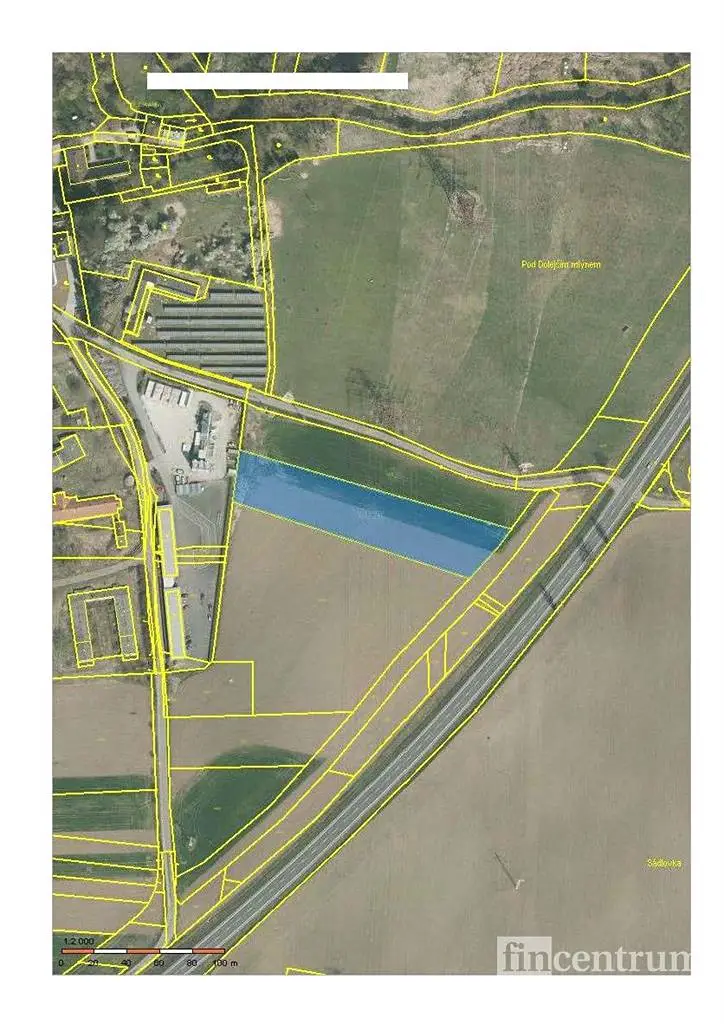Prodej  komerčního pozemku 5 484 m², Mirotice, okres Písek
