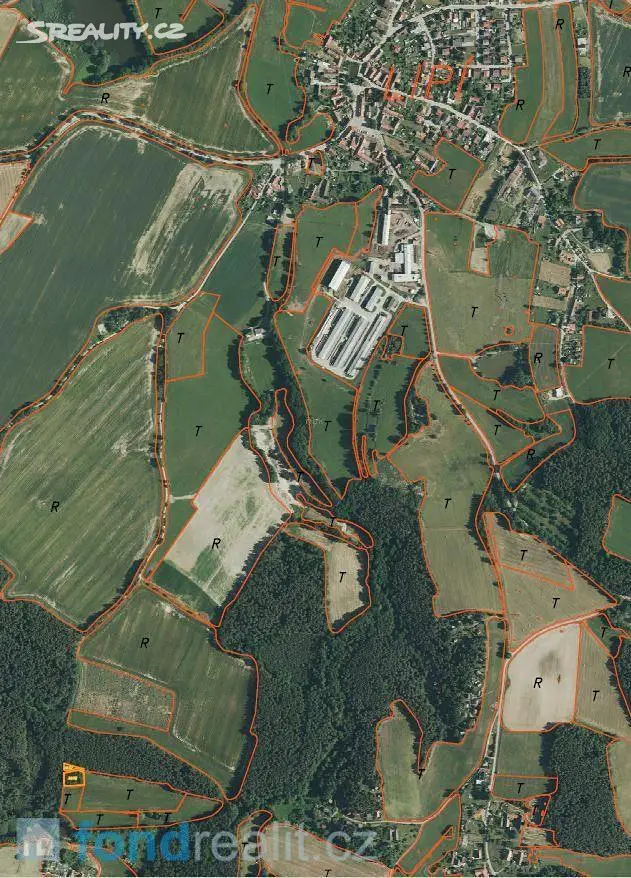 Prodej  lesa 1 571 m², Lipí, okres České Budějovice