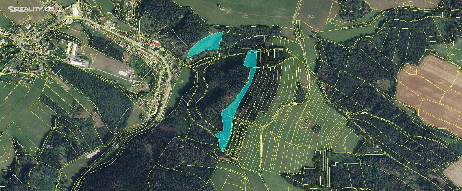 Prodej  lesa 23 298 m², Rovensko, okres Šumperk