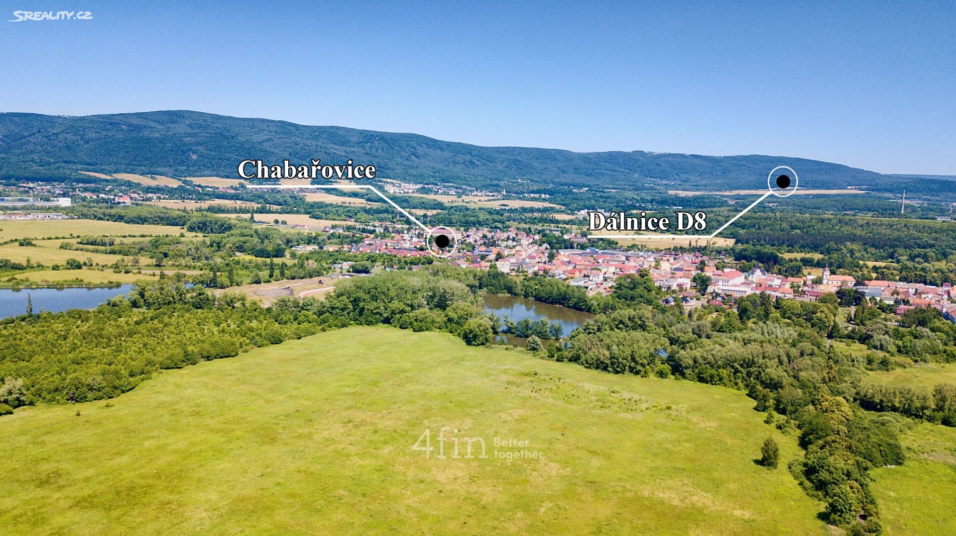 Prodej  pozemku 55 000 m², Chabařovice, okres Ústí nad Labem