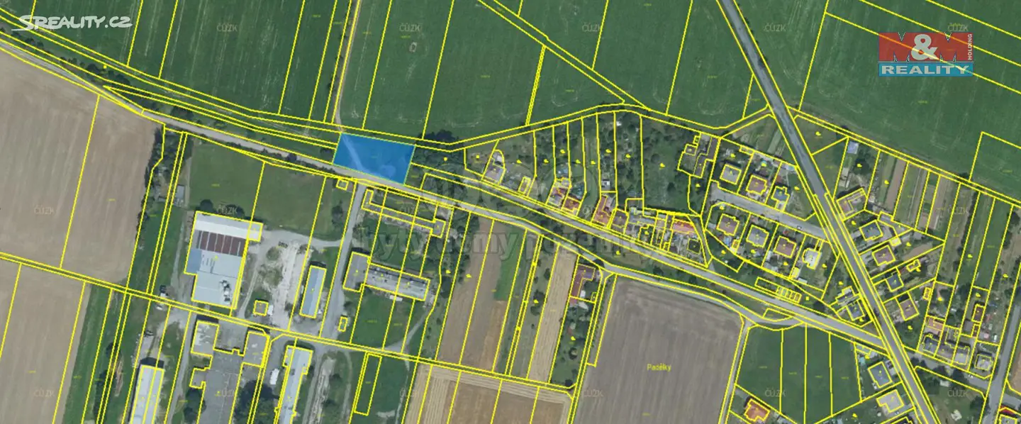 Prodej  pozemku 1 500 m², Náměšť na Hané, okres Olomouc
