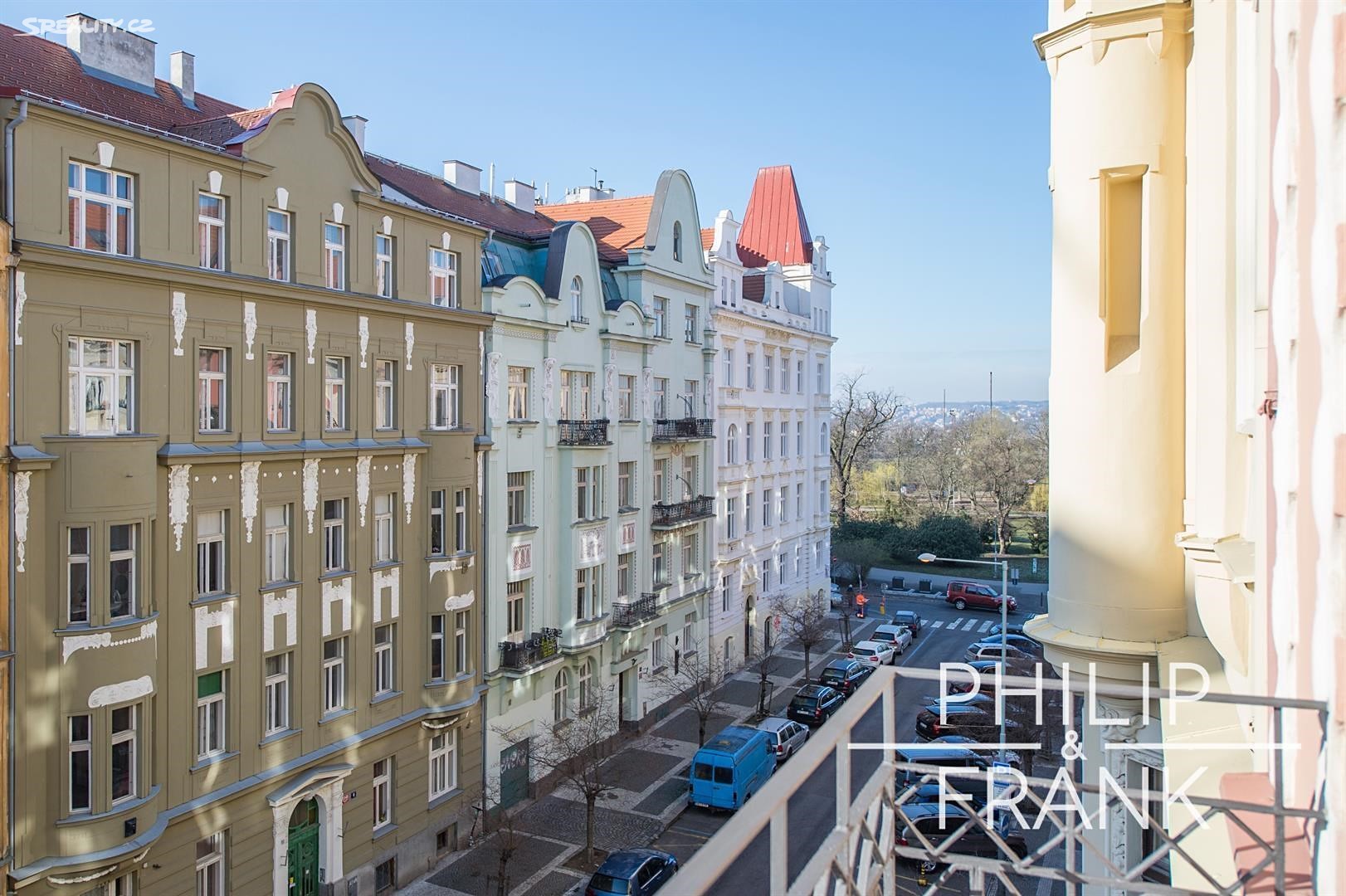 Pronájem bytu 2+1 83 m², Na Švihance, Praha 2 - Vinohrady