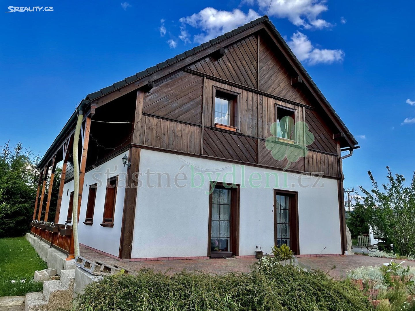 Prodej  rodinného domu 160 m², pozemek 763 m², Kunratice u Cvikova, okres Česká Lípa