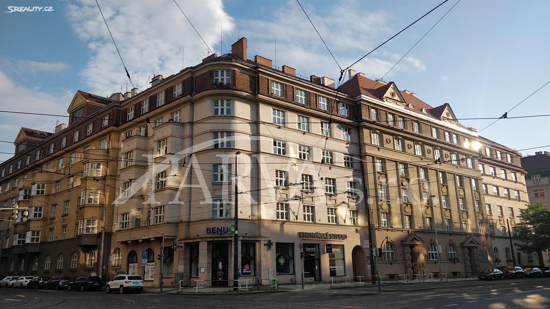 Pronájem bytu 2+kk 45 m², Vinohradská, Praha 3 - Vinohrady