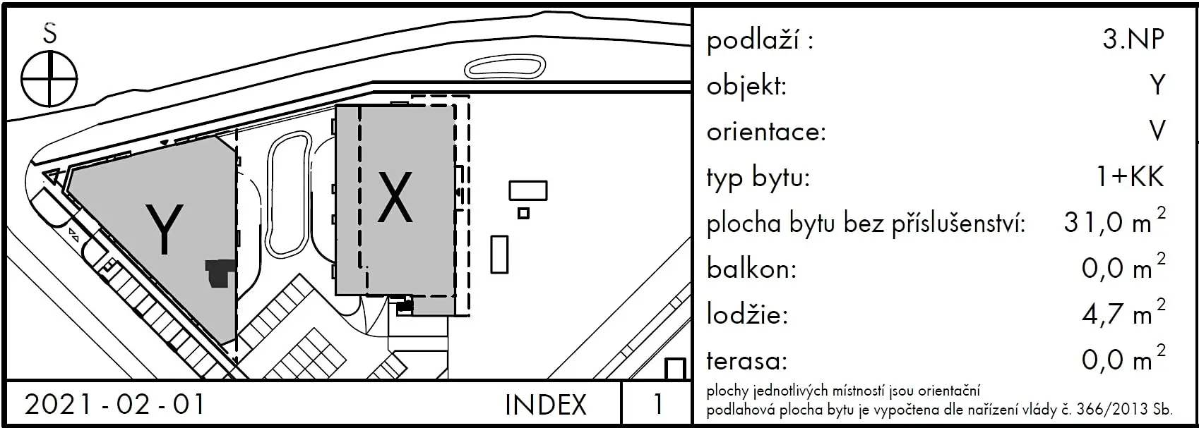 Prodej bytu 1+kk 31 m², Werichova, Praha - Hlubočepy