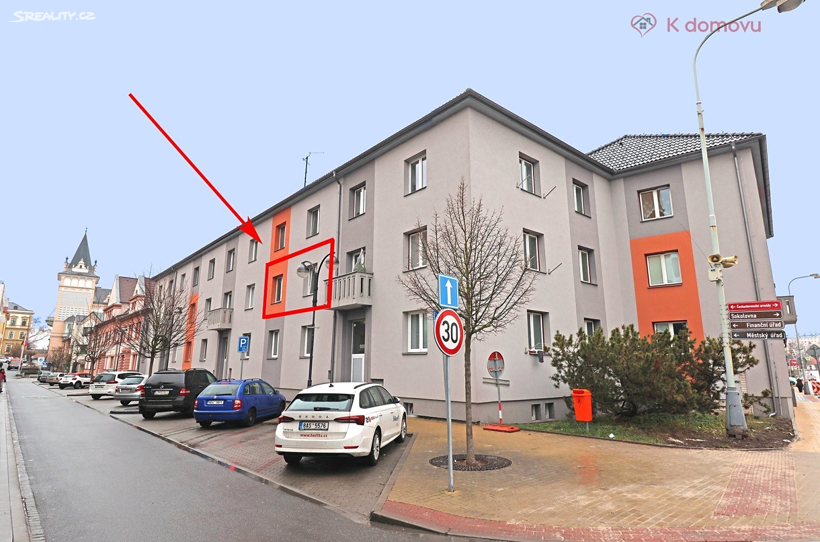 Prodej bytu 2+1 51 m², Československé armády, Přelouč