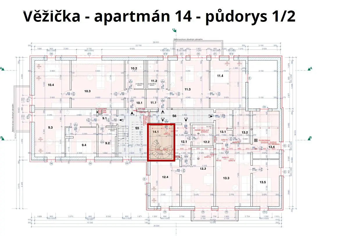Prodej bytu 2+kk 66 m² (Mezonet), Velké Karlovice, okres Vsetín