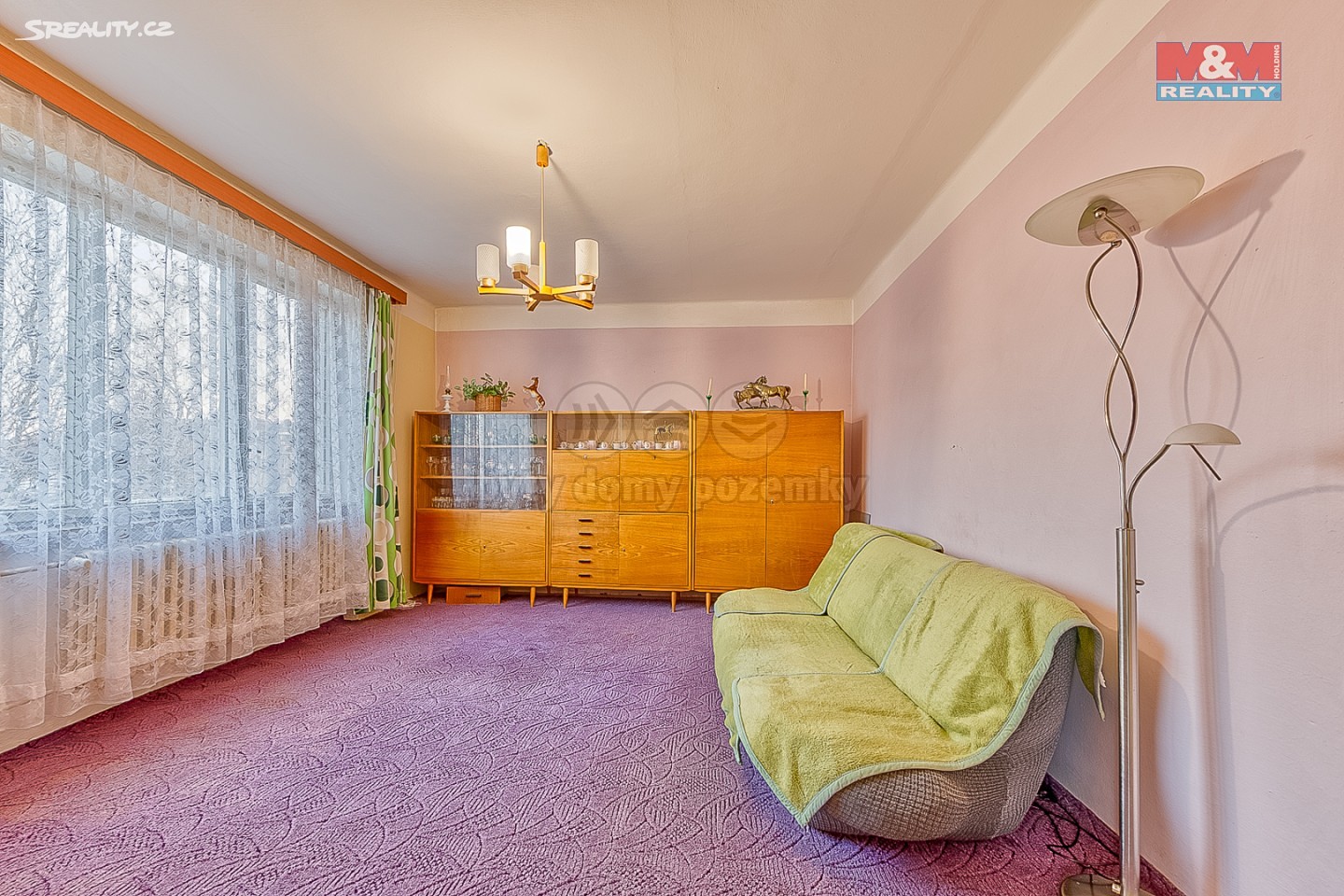 Prodej bytu 3+1 69 m², Kladruby nad Labem, okres Pardubice