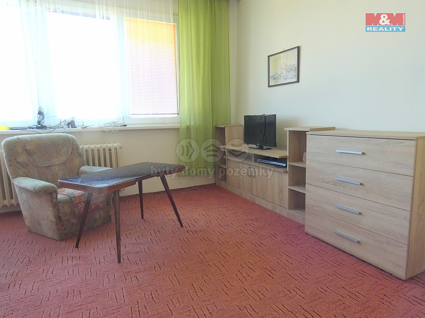 Pronájem bytu 1+1 35 m², Výškovická, Ostrava - Ostrava-Jih