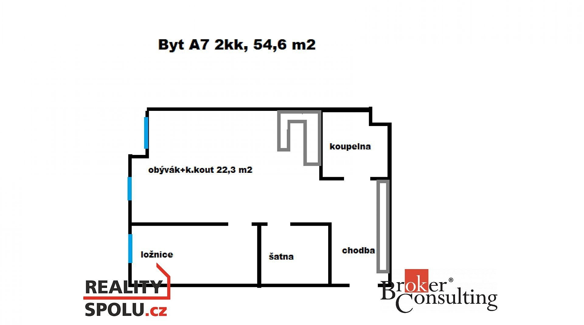 Pronájem bytu 2+kk 54 m², Otýlie Beníškové, Plzeň - Severní Předměstí