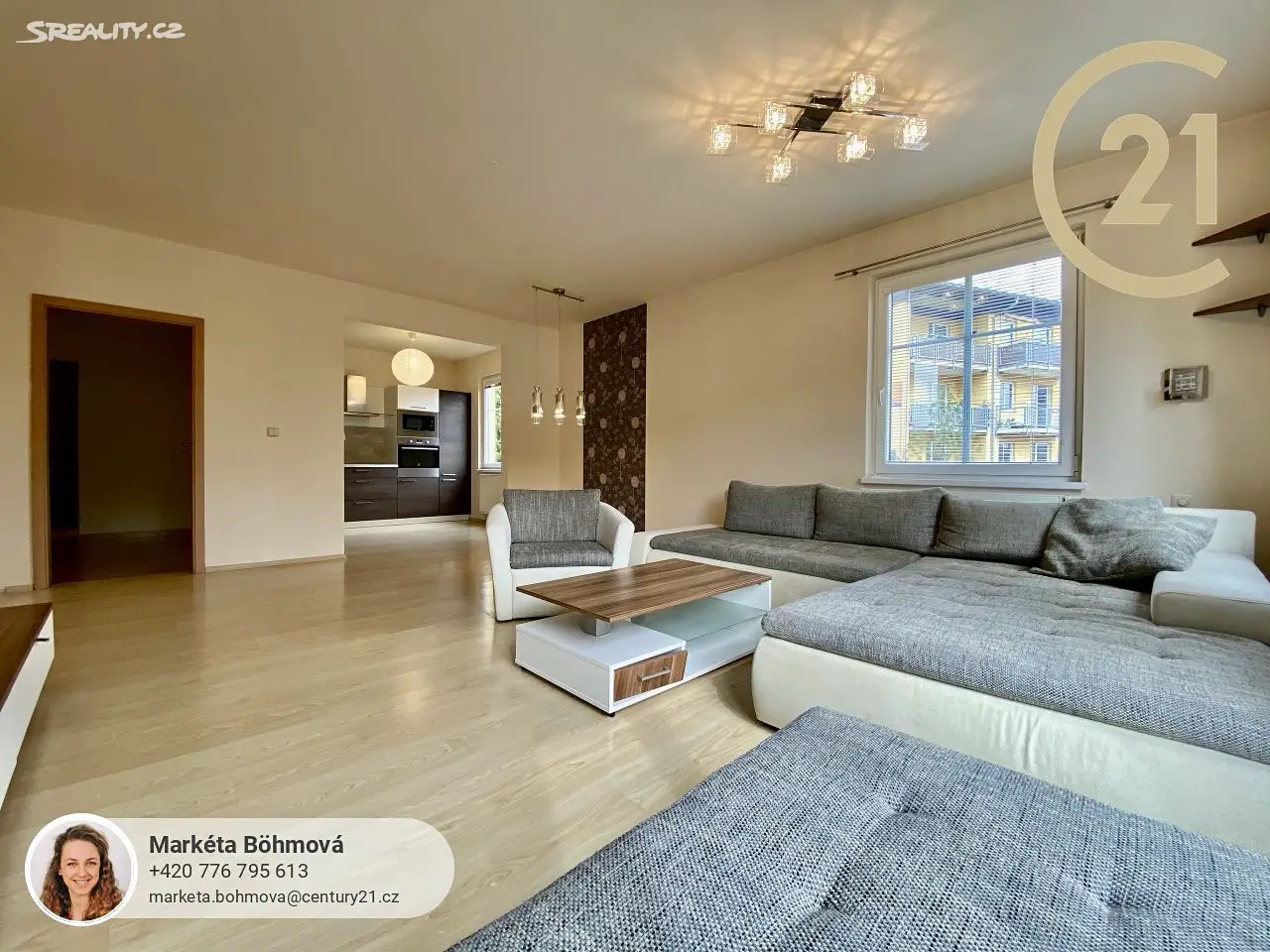 Pronájem bytu 3+1 90 m², Sluneční stráň, Liberec - Liberec XV-Starý Harcov