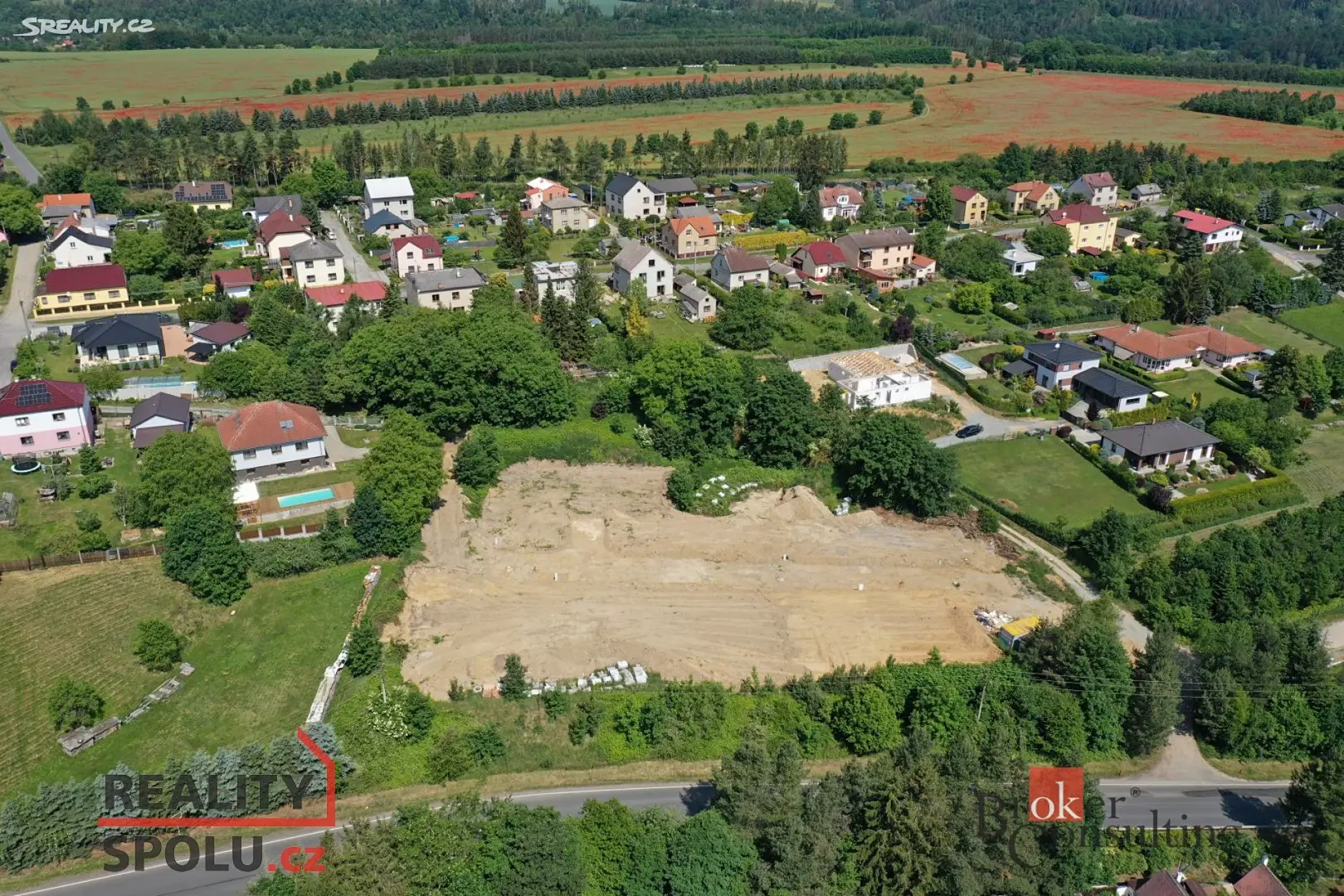 Prodej  stavebního pozemku 680 m², Chrást, okres Plzeň-město