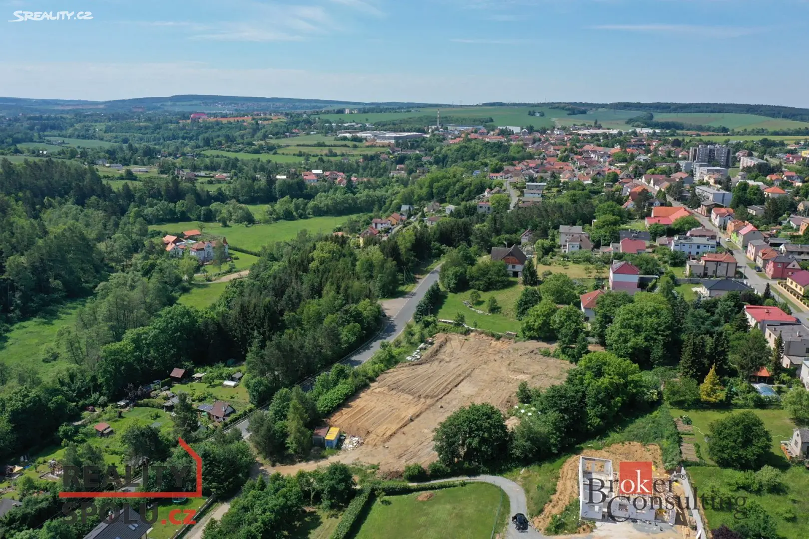 Prodej  stavebního pozemku 624 m², Chrást, okres Plzeň-město