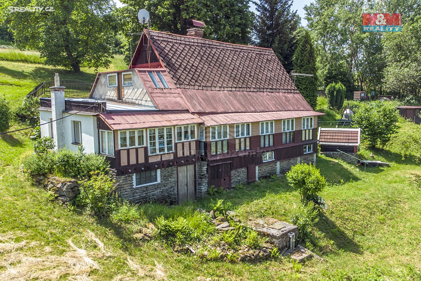 Prodej  chalupy 190 m², pozemek 739 m², Zlatá Olešnice - Stanový, okres Jablonec nad Nisou