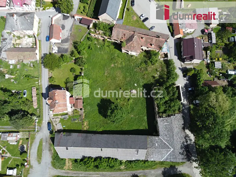 Prodej  památky 2 000 m², pozemek 5 037 m², Omlenice - Omlenička, okres Český Krumlov