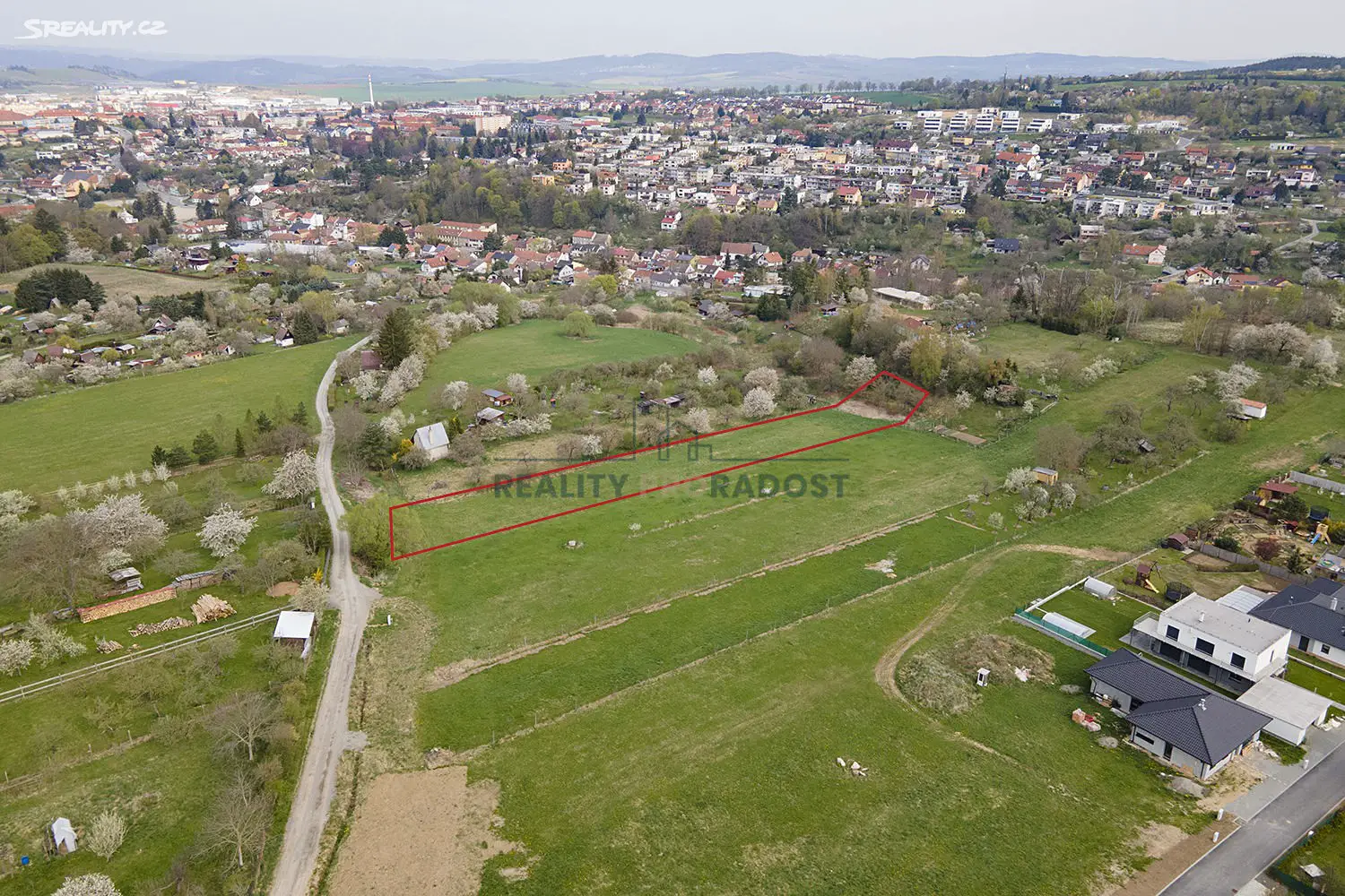Prodej  stavebního pozemku 3 865 m², Boskovice, okres Blansko