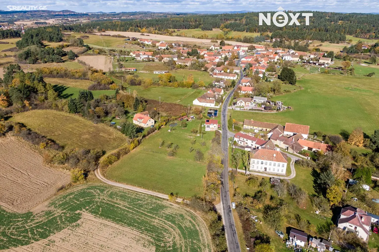 Prodej  stavebního pozemku 1 500 m², Horažďovice, okres Klatovy