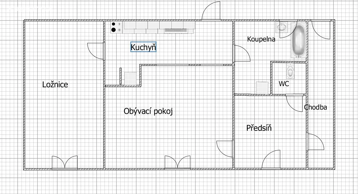 Pronájem  rodinného domu 68 m², pozemek 185 m², Osvračín, okres Domažlice