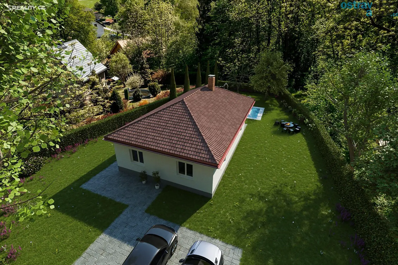 Prodej  stavebního pozemku 1 038 m², Janovice, okres Frýdek-Místek