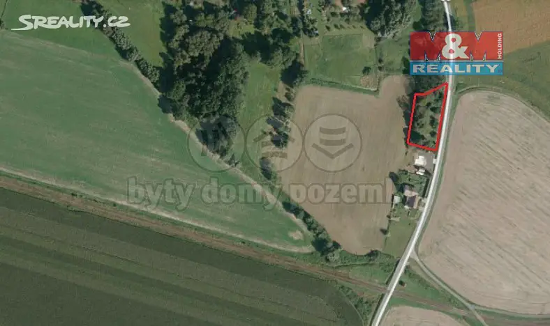 Prodej  stavebního pozemku 1 375 m², Mankovice, okres Nový Jičín