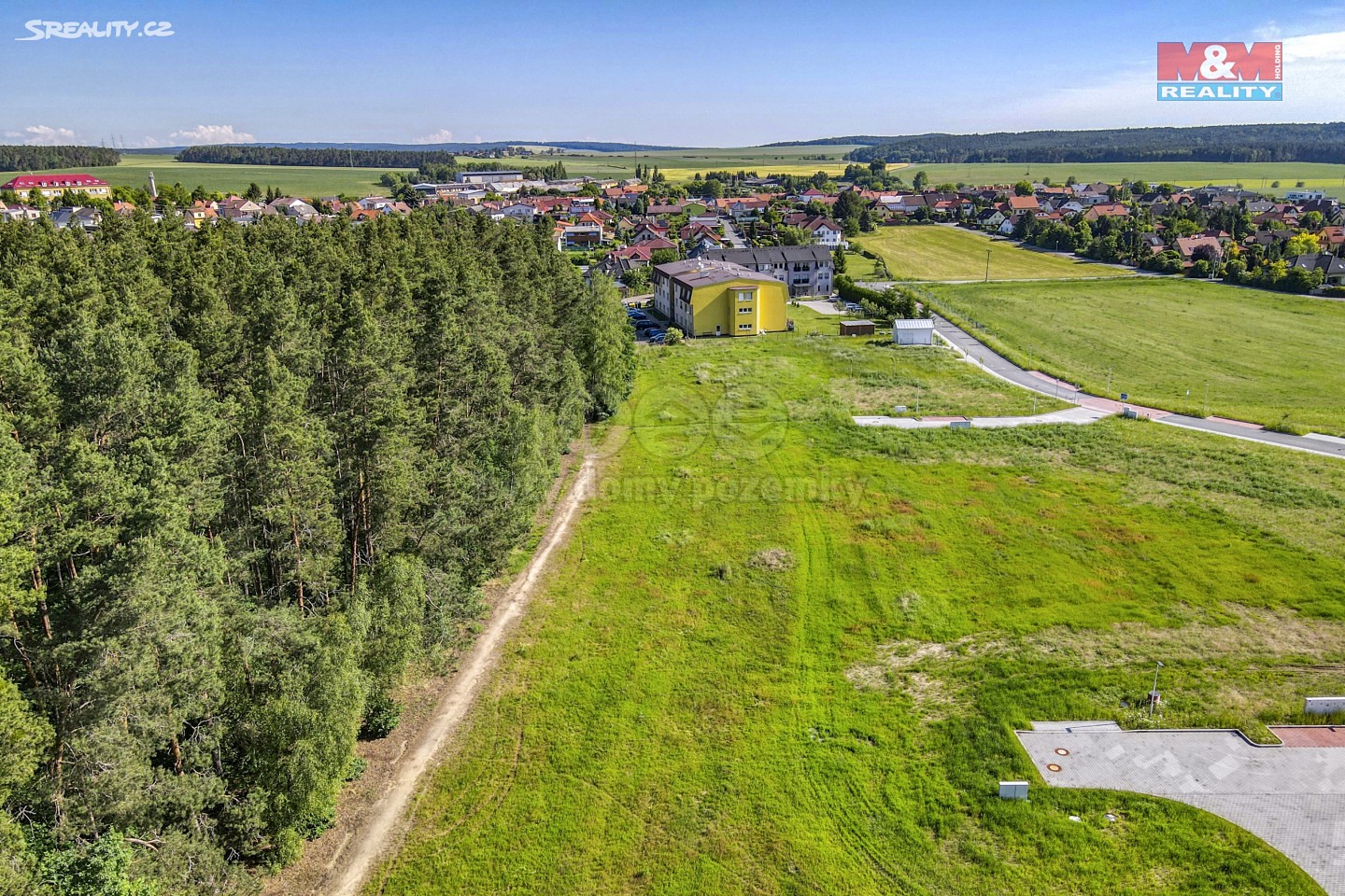 Prodej  stavebního pozemku 874 m², Šikmá, Zruč-Senec - Zruč