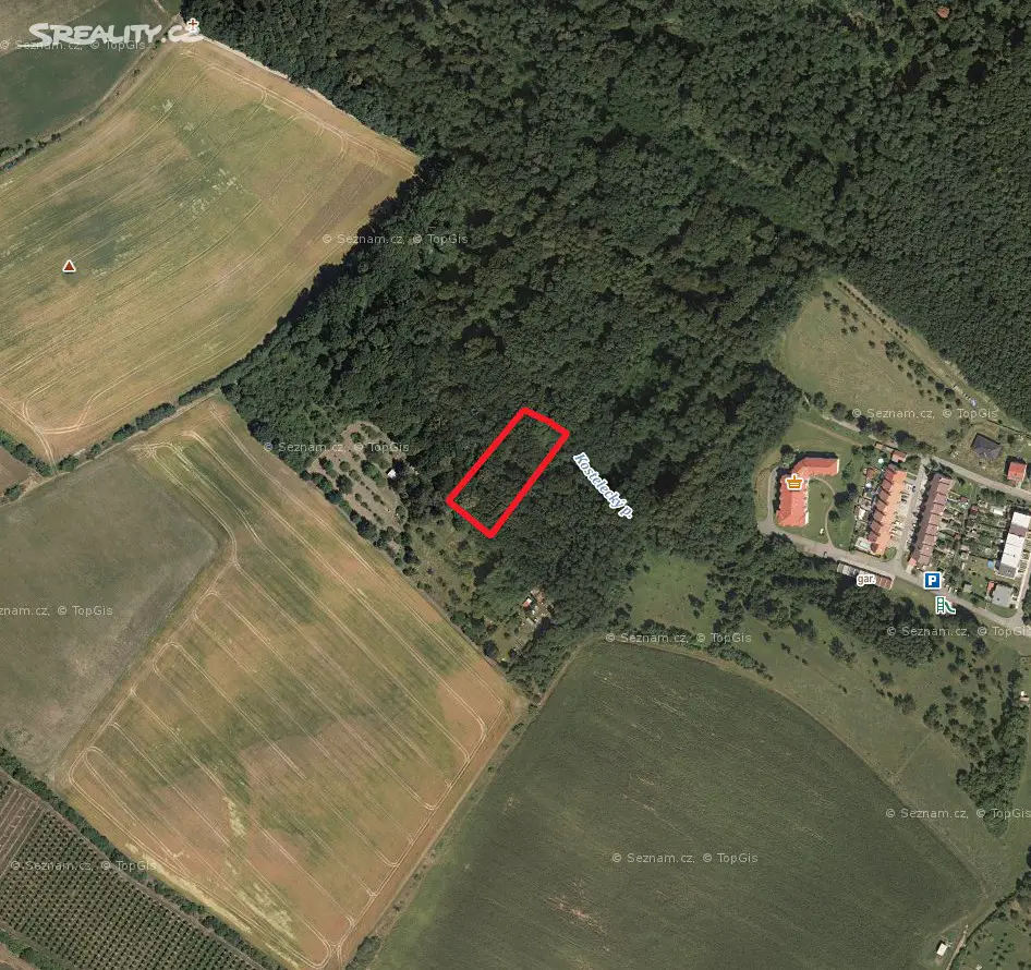Prodej  lesa 532 m², Stará Ves, okres Přerov