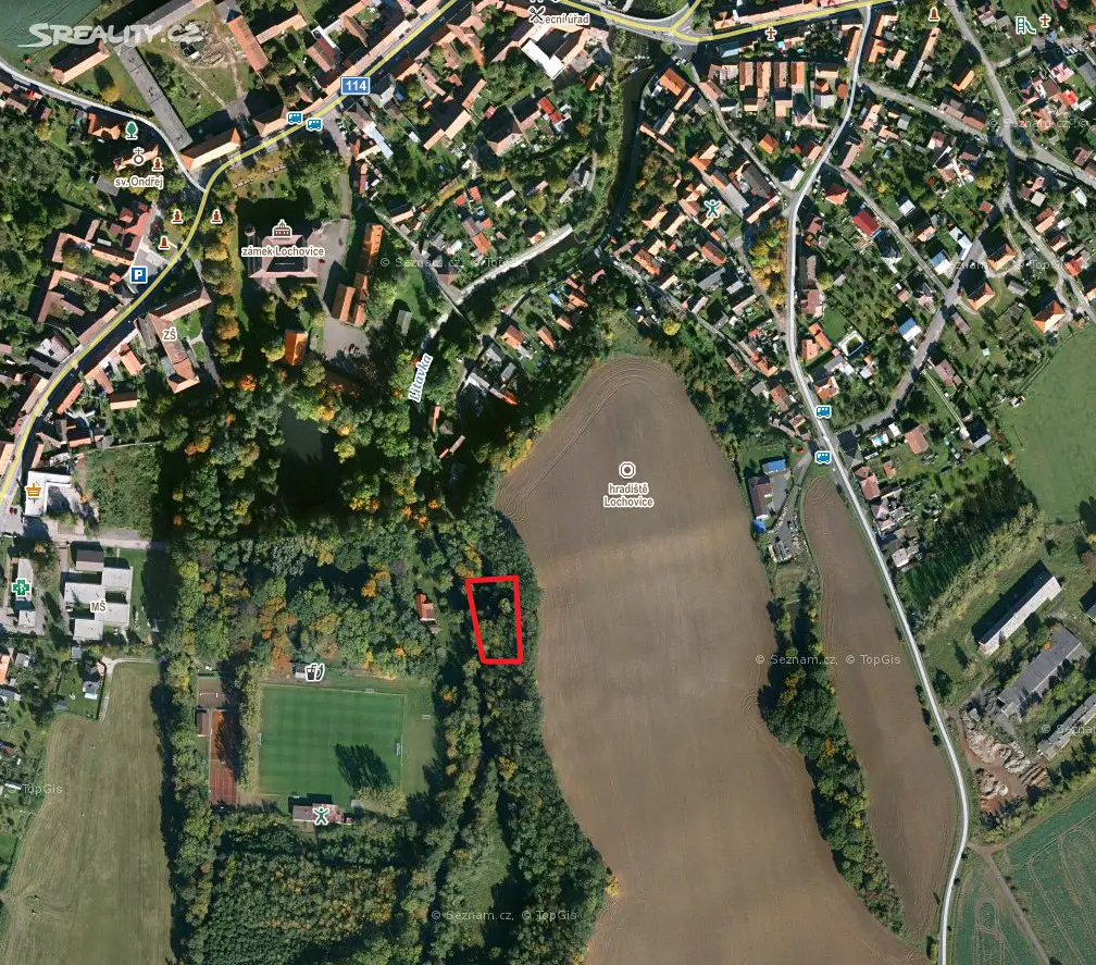 Prodej  zahrady 1 441 m², Lochovice, okres Beroun