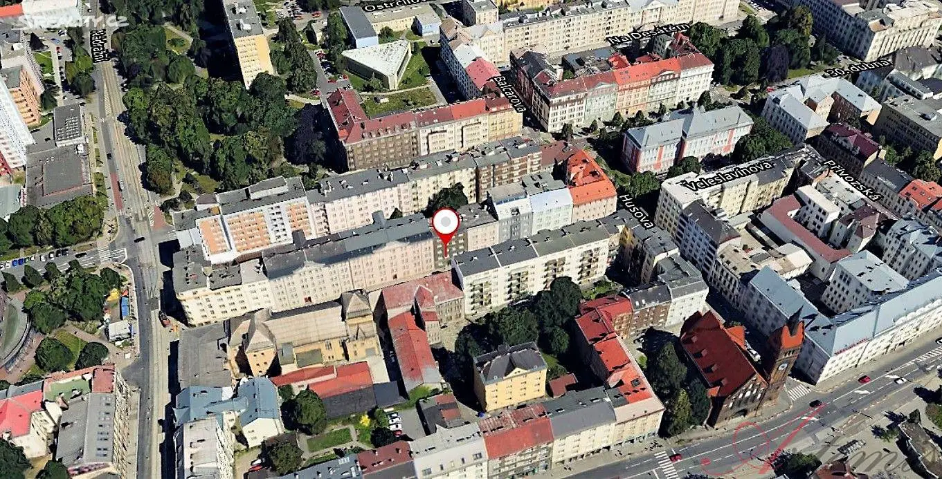 Pronájem bytu 1+1 47 m², Veleslavínova, Ostrava - Moravská Ostrava