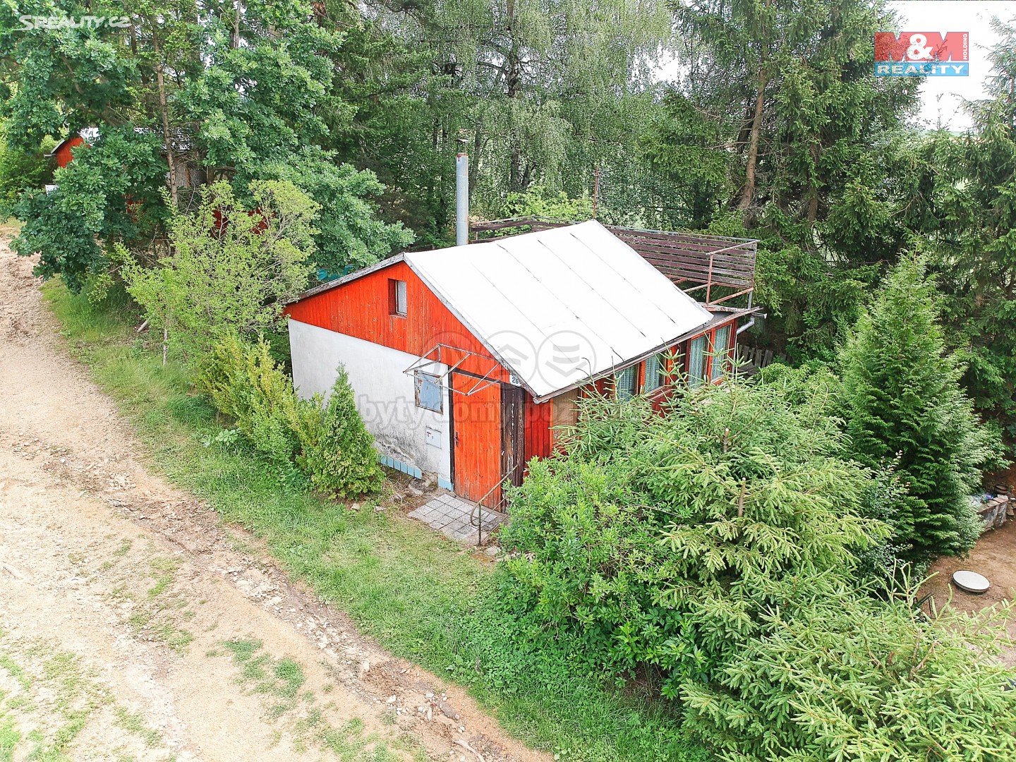 Prodej  chaty 45 m², pozemek 35 m², Moravské Budějovice - Jackov, okres Třebíč