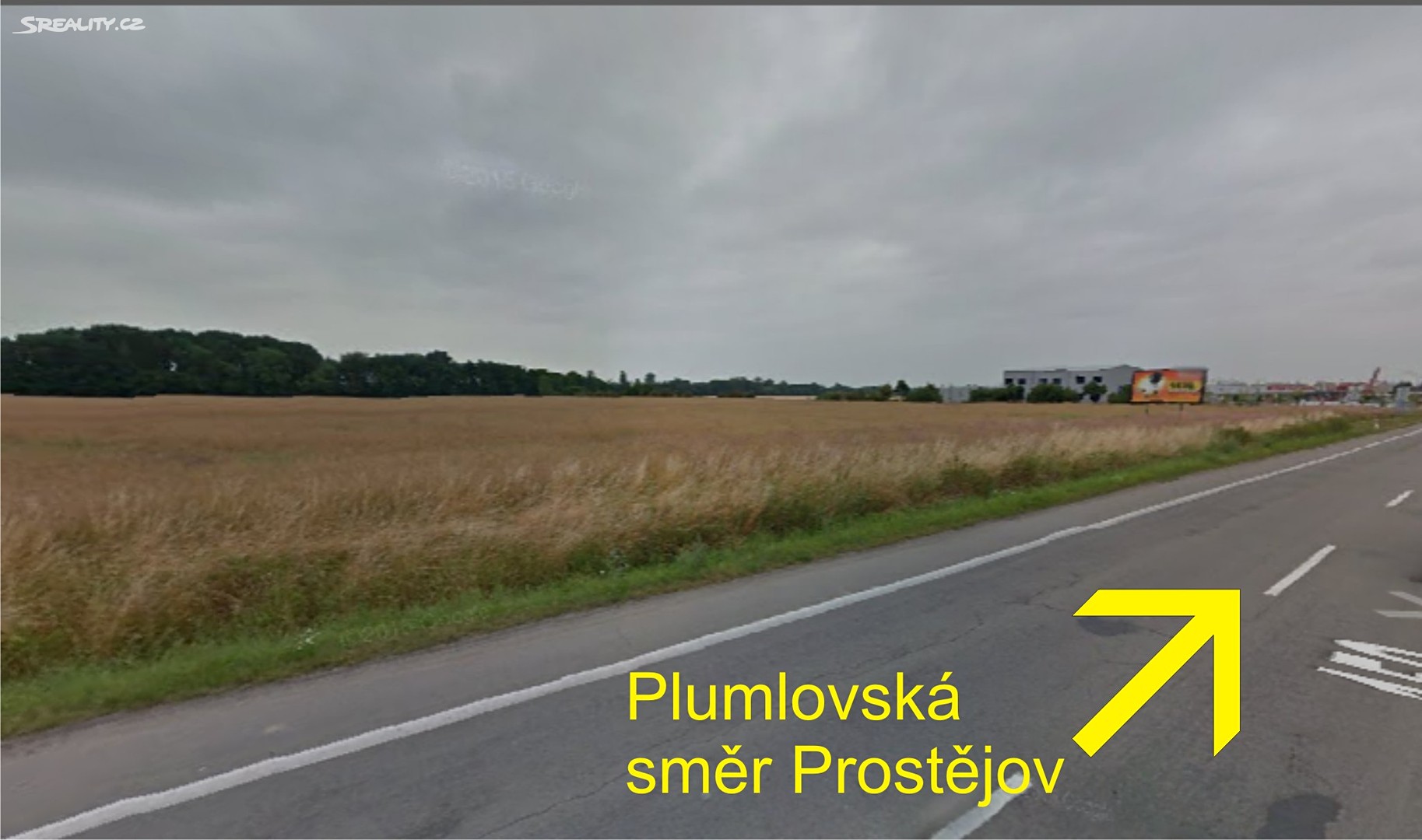 Prodej  pole 1 462 m², Prostějov - Čechovice, okres Prostějov