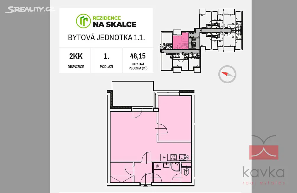 Pronájem bytu 2+kk 56 m², Na Kasárnách, Humpolec
