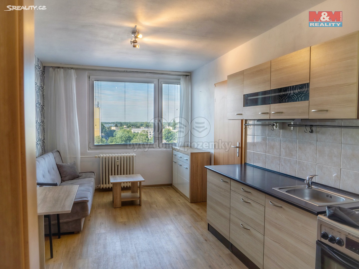 Pronájem bytu 1+1 35 m², Veverkova, Hradec Králové - Pražské Předměstí