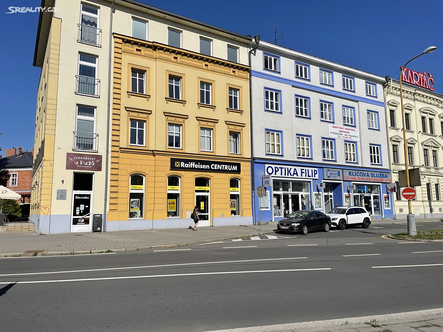 Pronájem bytu 2+1 75 m², náměstí Republiky, Opava - Opava (nečleněná část města)