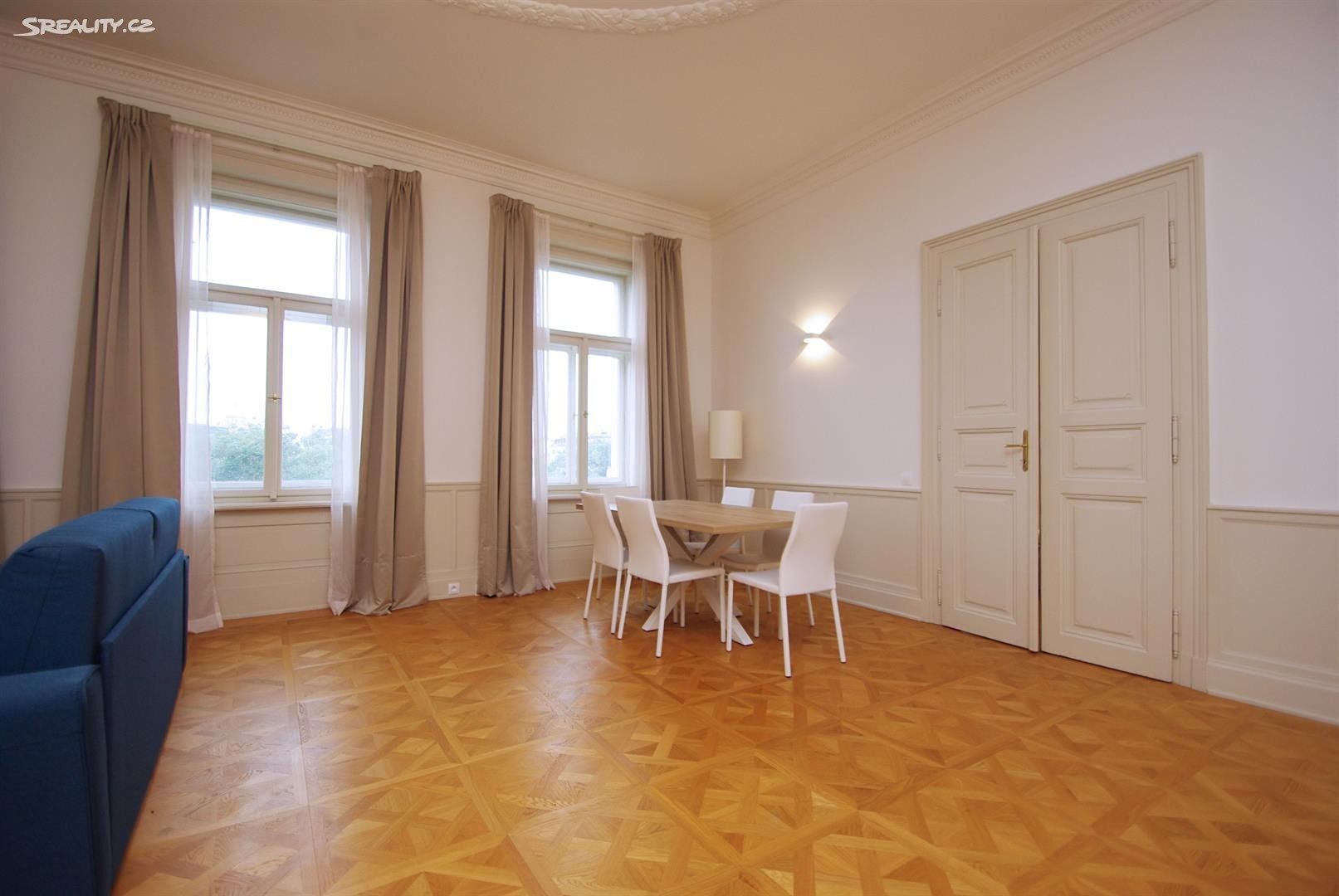 Pronájem bytu 2+1 107 m², Bolzanova, Praha 1 - Nové Město