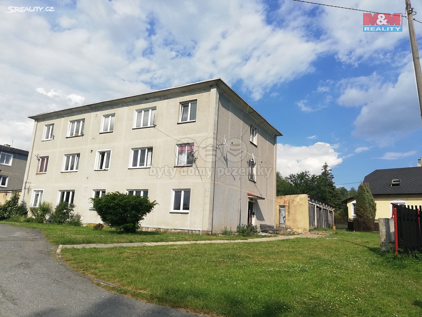 Prodej bytu 1+1 22 m², Dětřichov nad Bystřicí, okres Bruntál