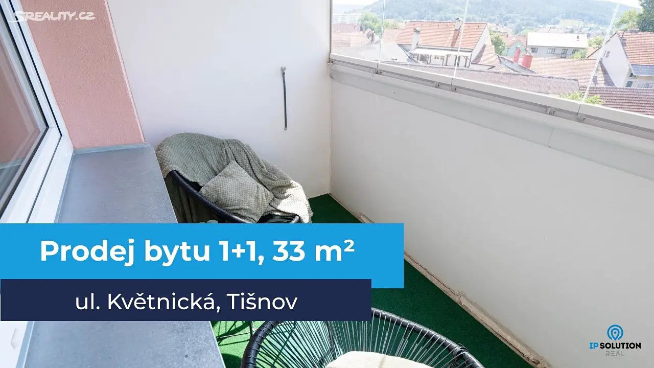 Prodej bytu 1+1 33 m², Květnická, Tišnov