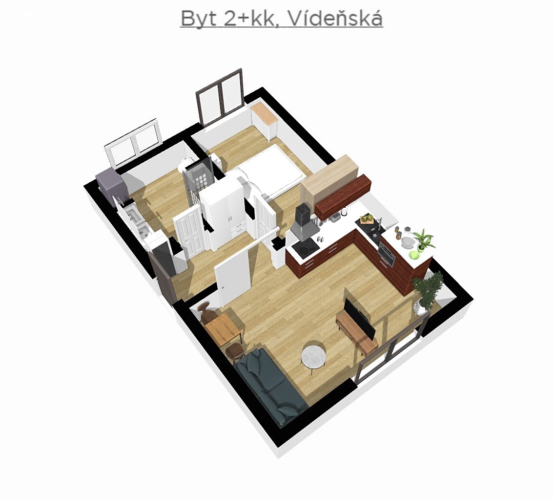 Prodej bytu 2+kk 64 m², Vídeňská, Pohořelice