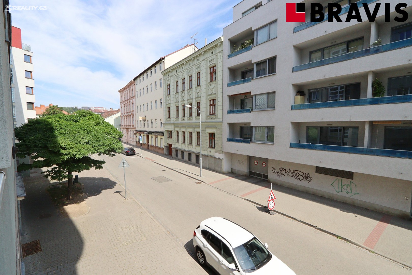 Pronájem bytu 1+kk 40 m², Křídlovická, Brno - Staré Brno