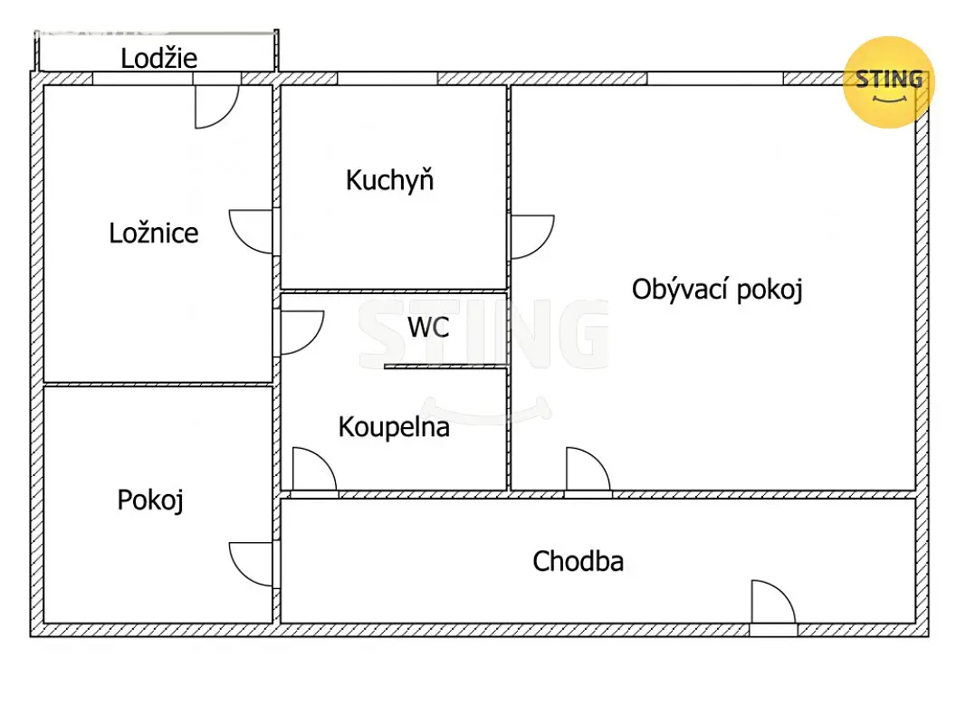 Pronájem bytu 3+1 73 m², Antonína Sovy, Opava - Kateřinky