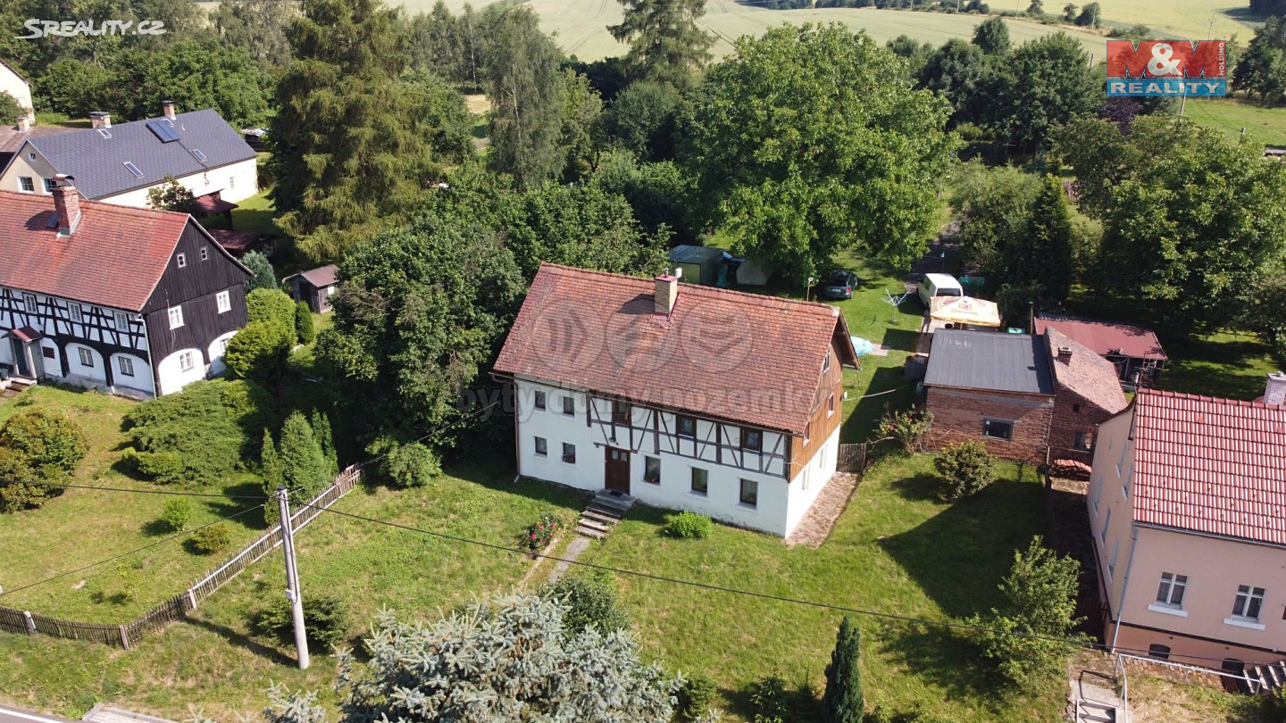 Prodej  rodinného domu 230 m², pozemek 2 075 m², Hrádek nad Nisou - Oldřichov na Hranicích, okres Liberec