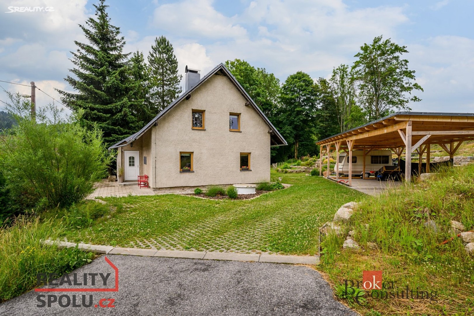 Prodej  rodinného domu 123 m², pozemek 2 252 m², Janov nad Nisou - Hraničná, okres Jablonec nad Nisou