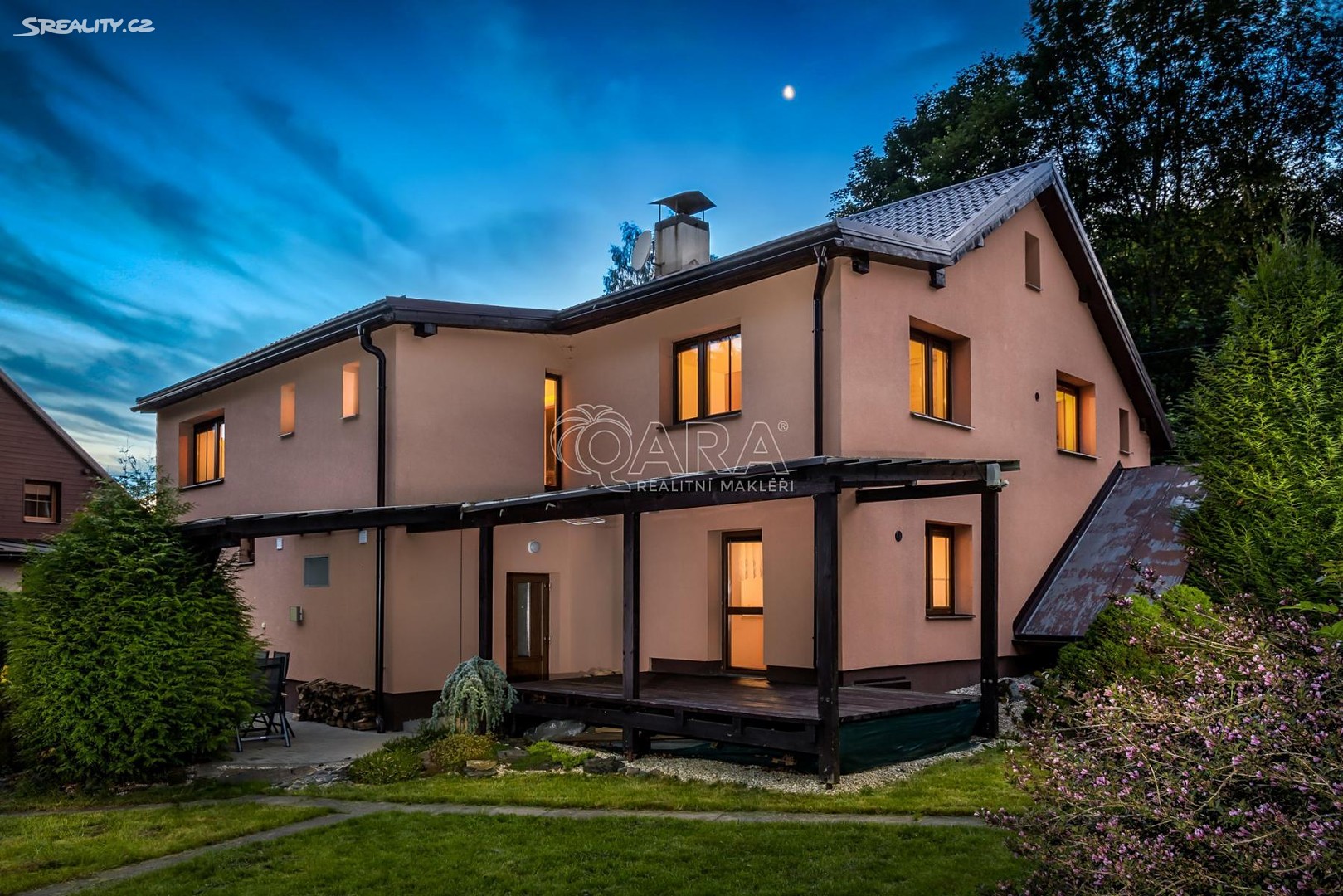 Prodej  rodinného domu 300 m², pozemek 2 969 m², Na Mýtince, Jeseník - Dětřichov